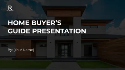 Free Home Buyer???s Guide Presentation Template. to Edit Online