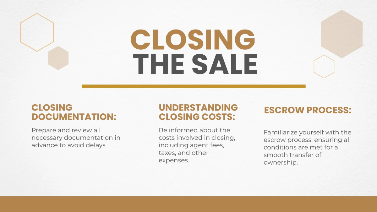 Free Home Selling Strategy Presentation Template to Edit Online