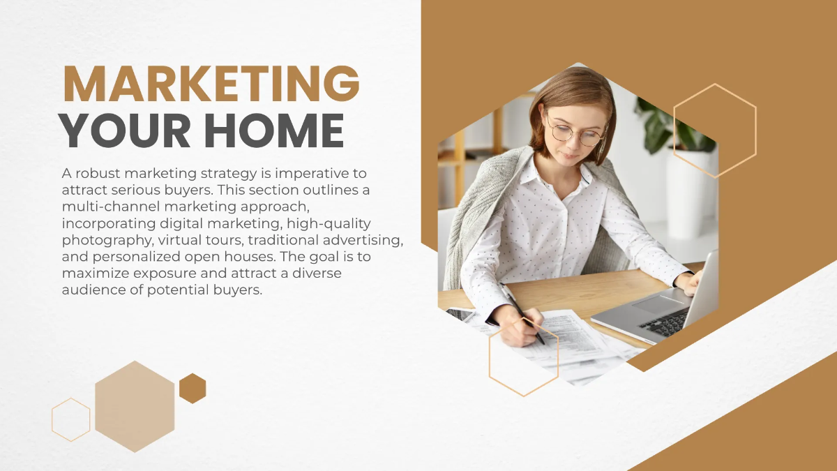 Free Home Selling Strategy Presentation Template to Edit Online