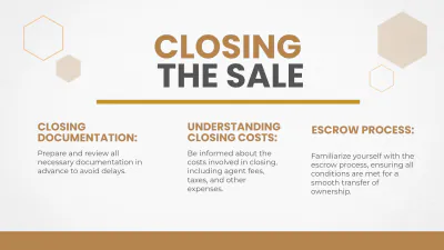 Free Home Selling Strategy Presentation Template to Edit Online