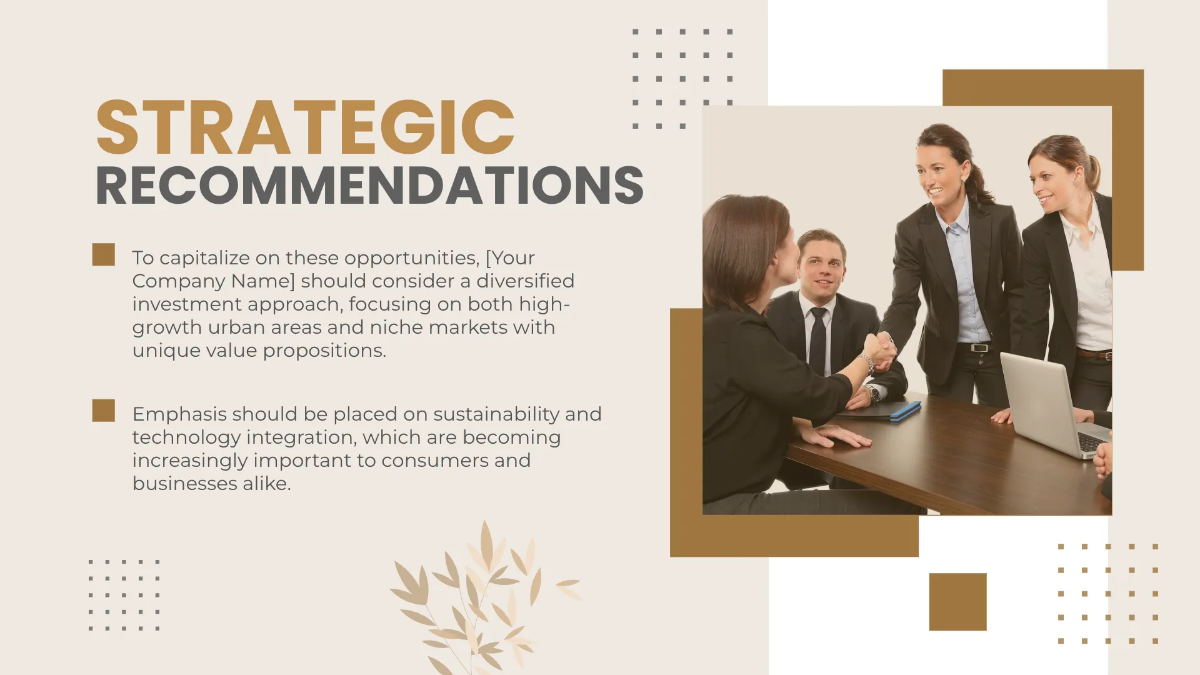 Free Real Estate Investment Opportunities Presentation Template to Edit Online