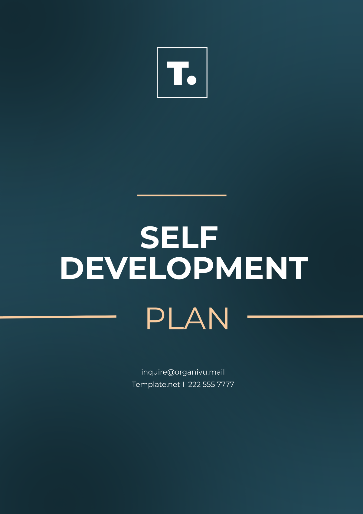 Self Development Plan Template - Edit Online & Download