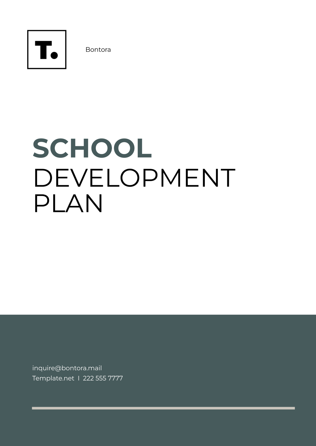 School Development Plan Template - Edit Online & Download