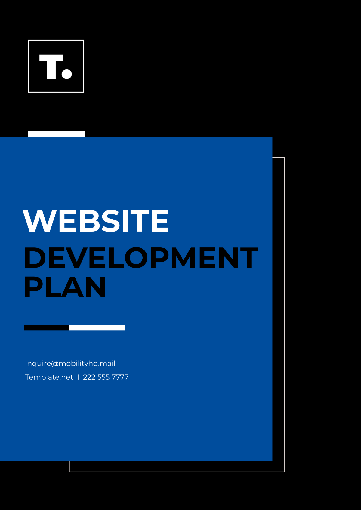 Website Development Plan Template - Edit Online & Download