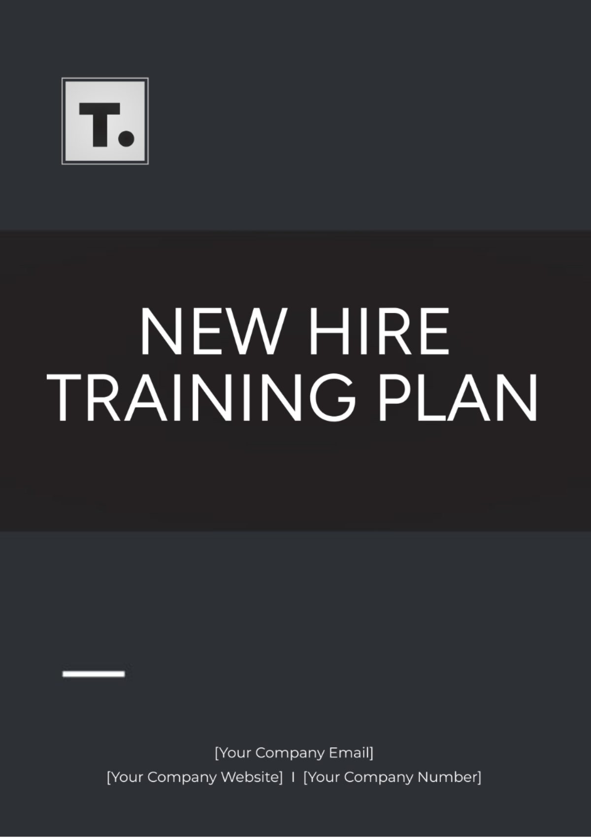 New Hire Training Plan Template - Edit Online & Download