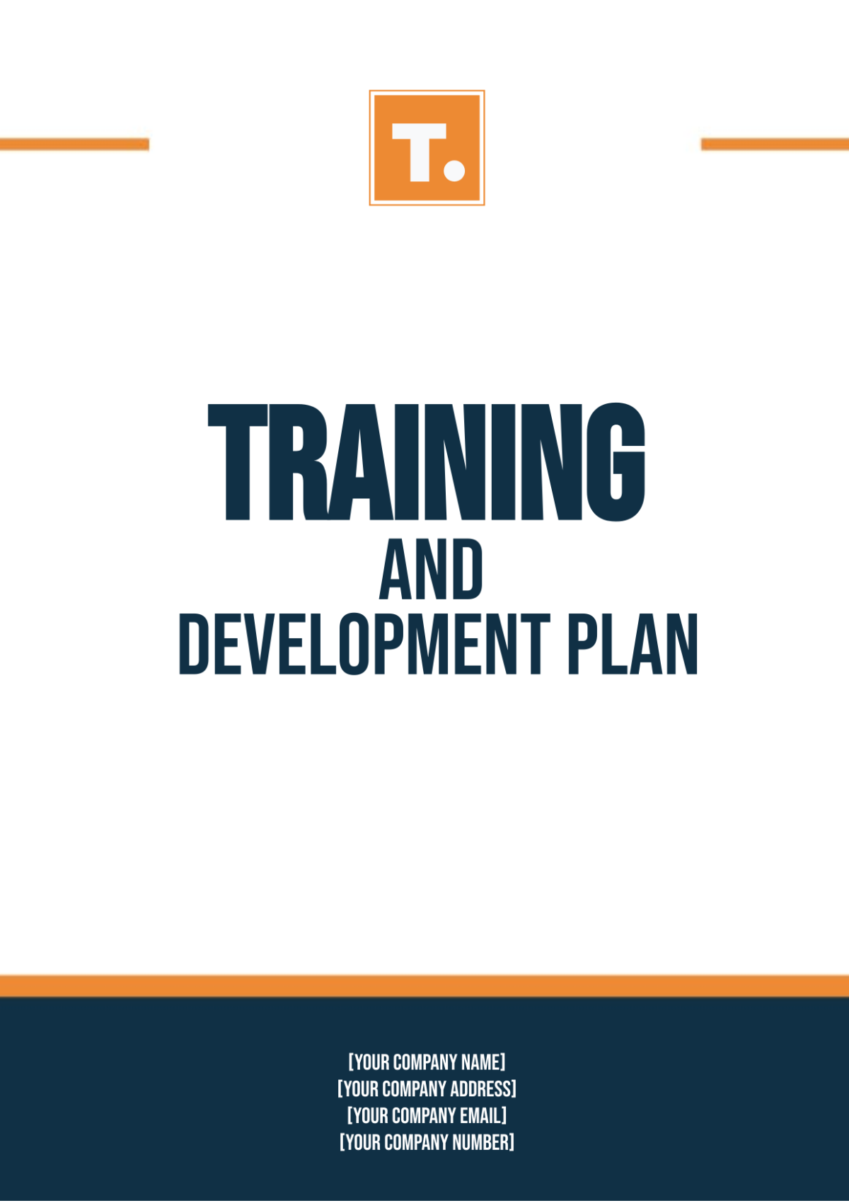 Training And Development Plan Template - Edit Online & Download