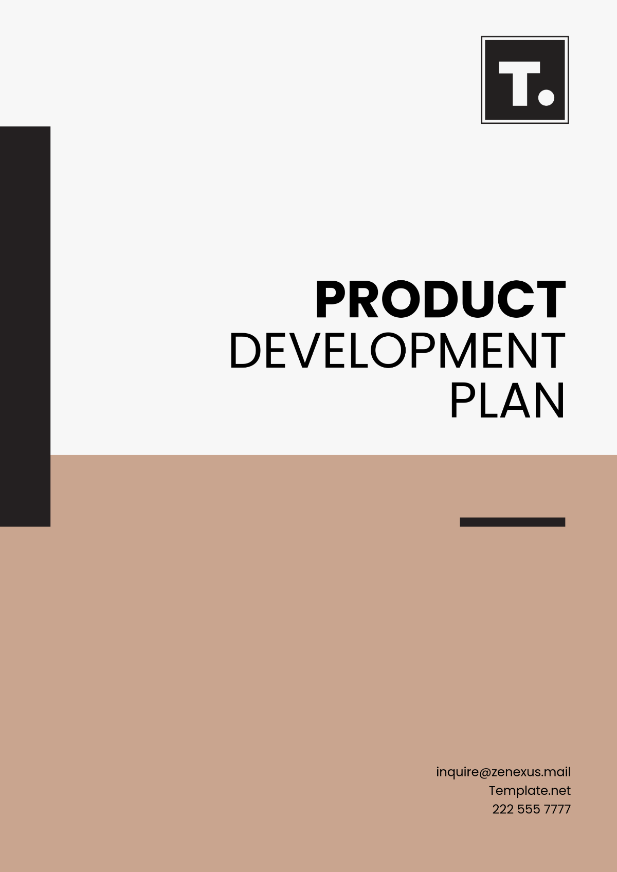 Product Development Plan Template - Edit Online & Download