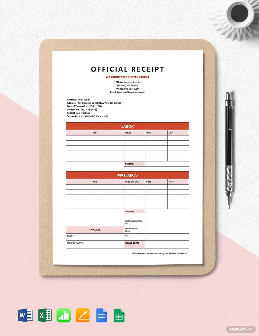 free-10-construction-receipt-templates-in-ms-word-apple-pages-google-docs