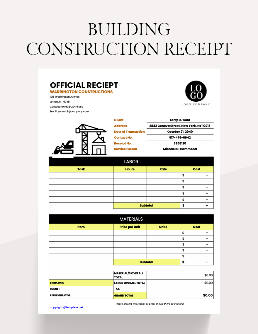 construction-company-receipt-template-google-docs-google-sheets-excel-word-apple-numbers