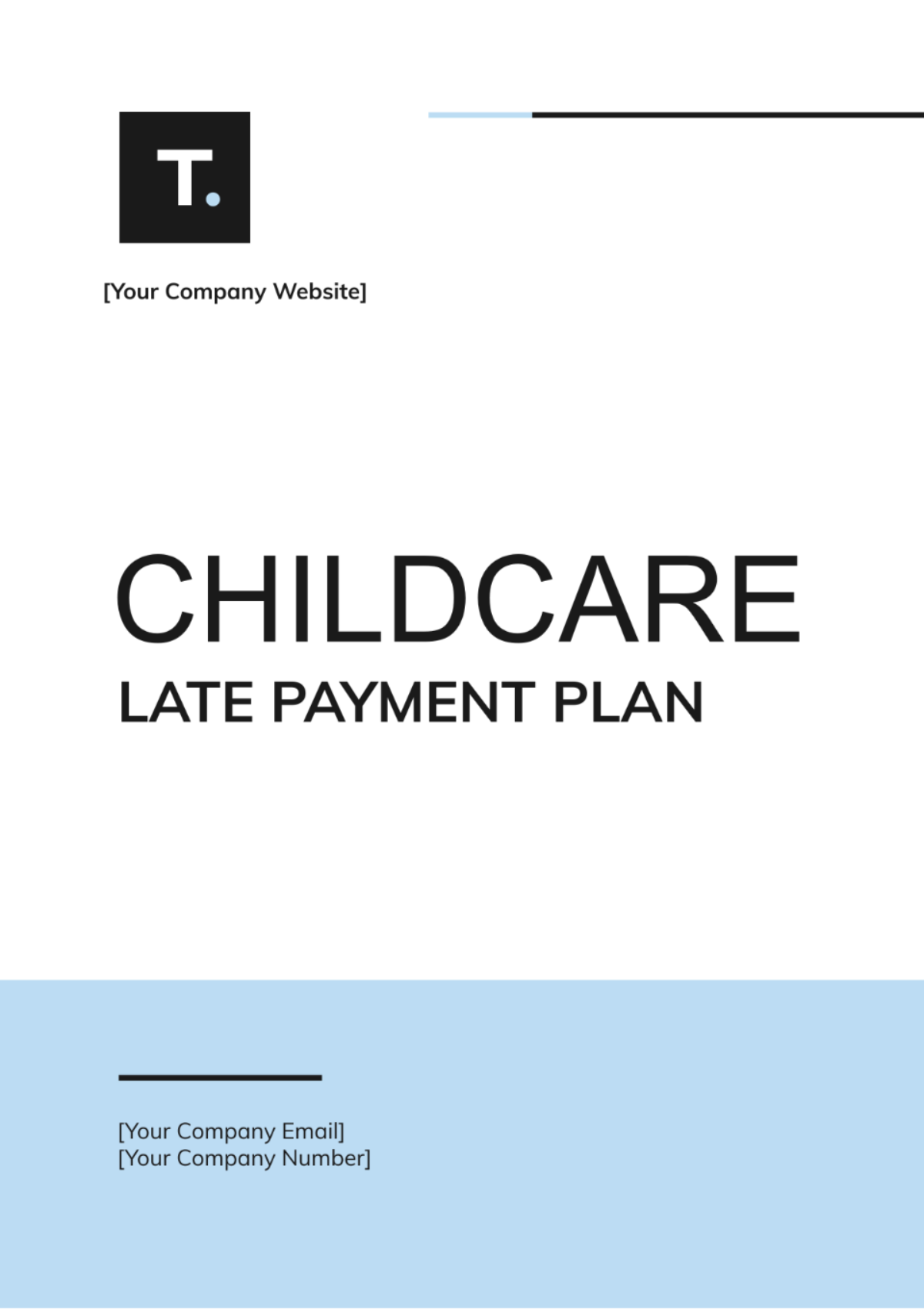 Childcare Late Payment Plan Template - Edit Online & Download