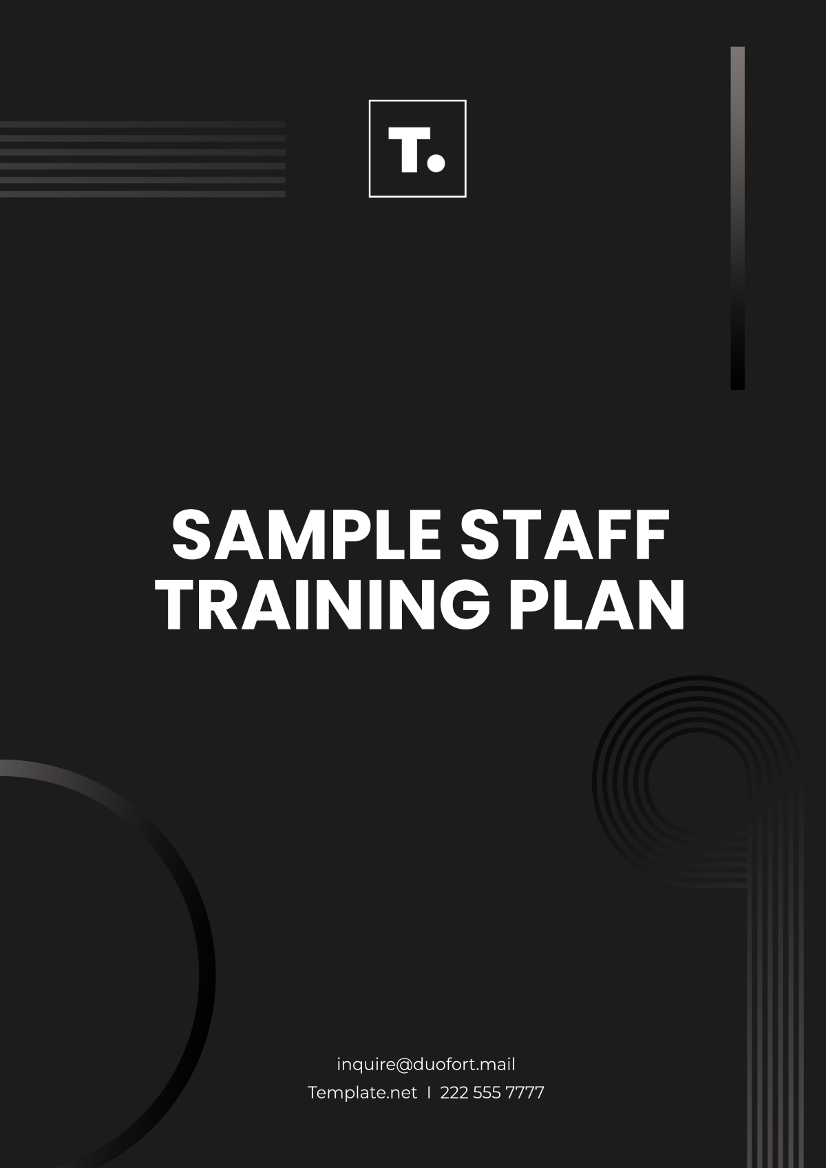 Sample Staff Training Plan Template - Edit Online & Download