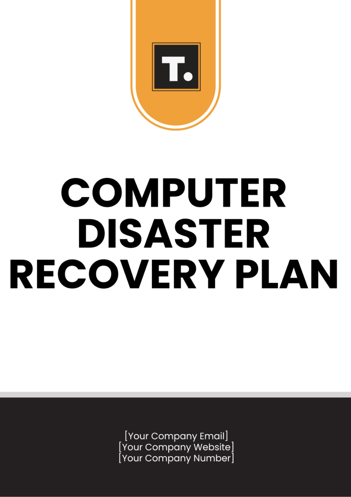 Computer Disaster Recovery Plan Template - Edit Online & Download