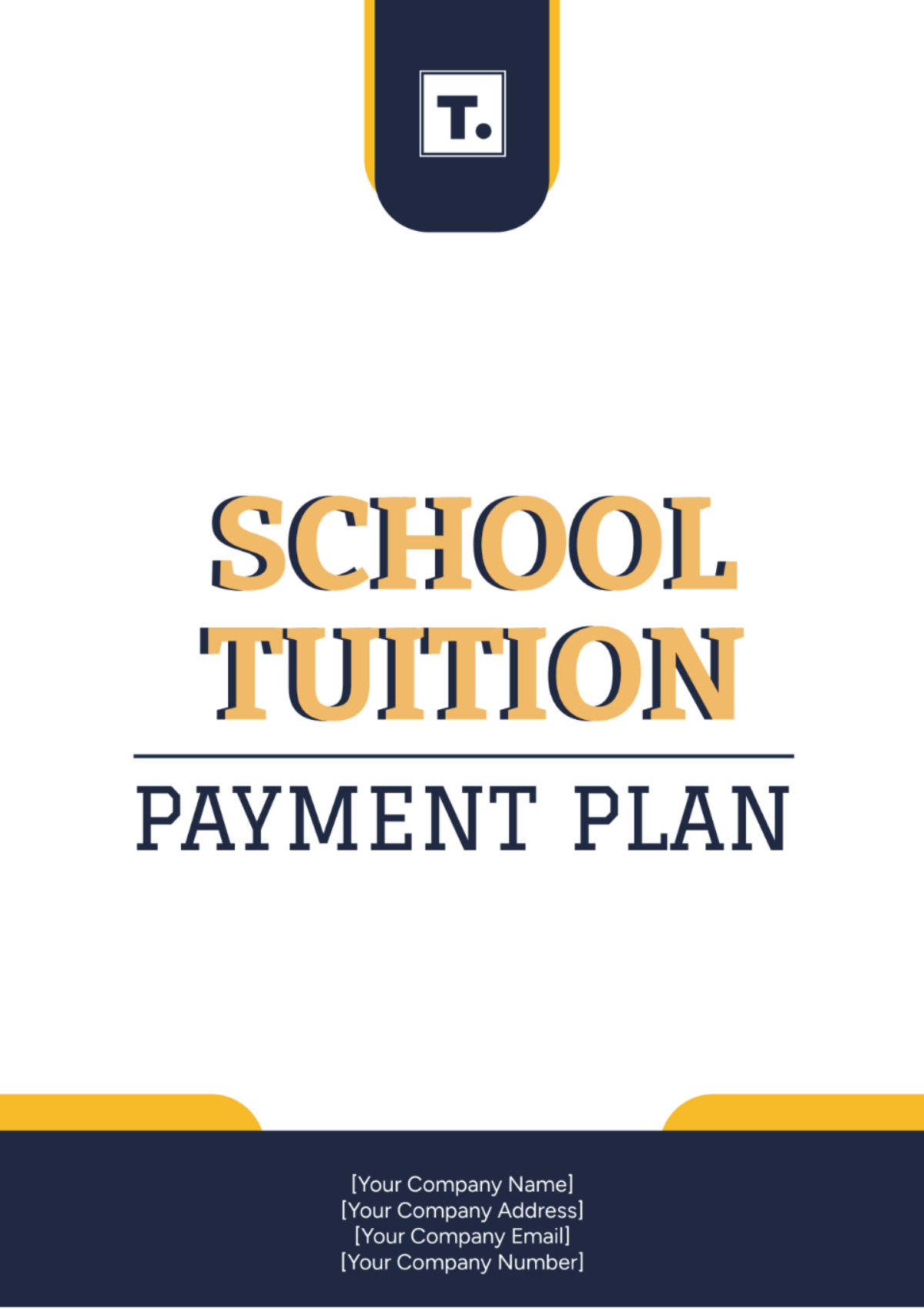 School Tuition Payment Plan Template - Edit Online & Download