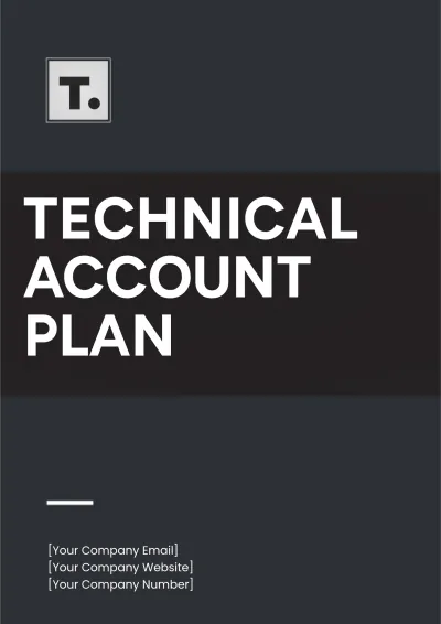 Free Technical Account Plan Template to Edit Online