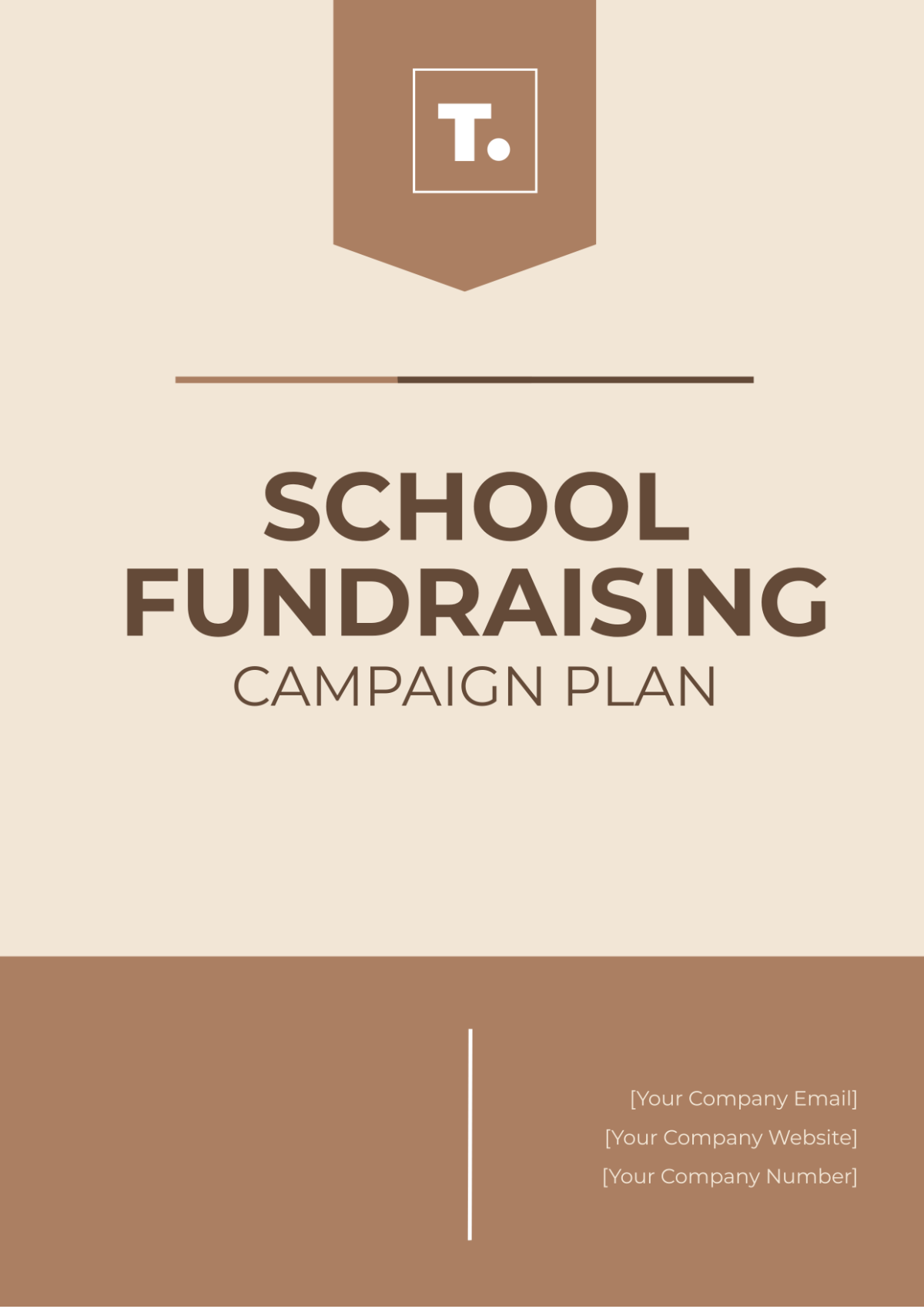 School Fundraising Campaign Plan Template - Edit Online & Download