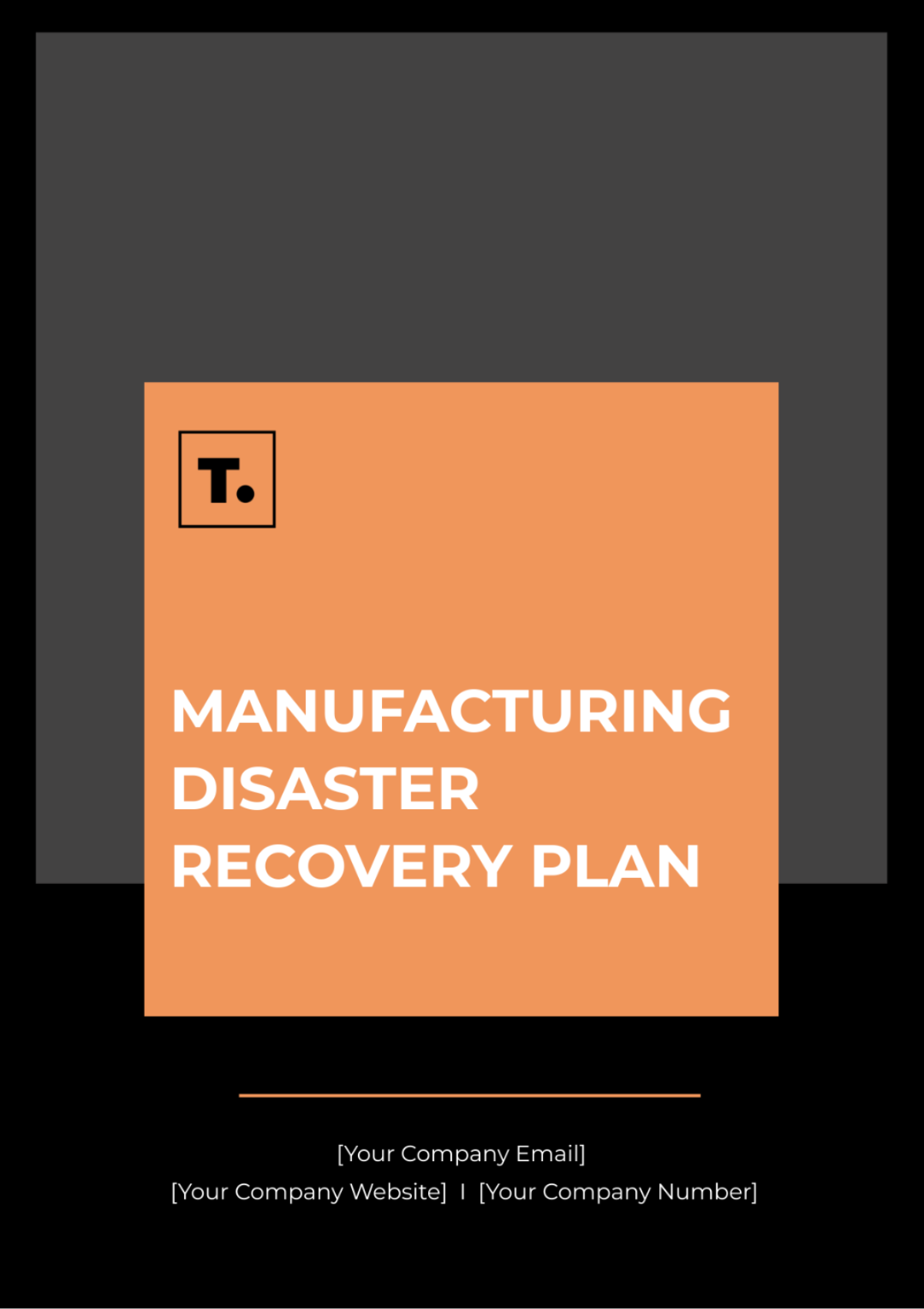 Manufacturing Disaster Recovery Plan Template - Edit Online & Download