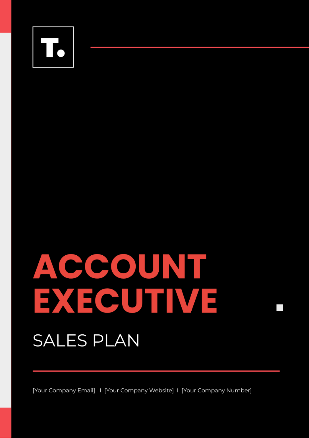 Account Executive Sales Plan Template - Edit Online & Download