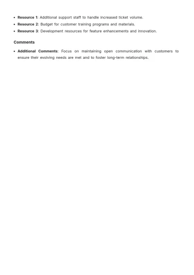 Free SaaS Account Plan Template to Edit Online