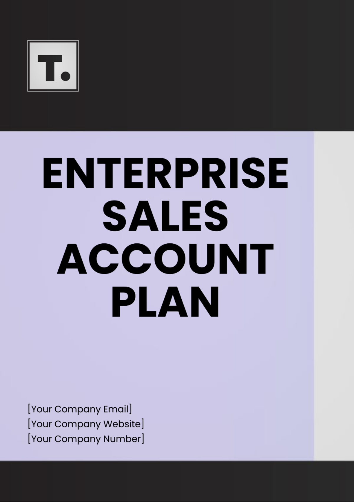 Enterprise Sales Account Plan Template - Edit Online & Download