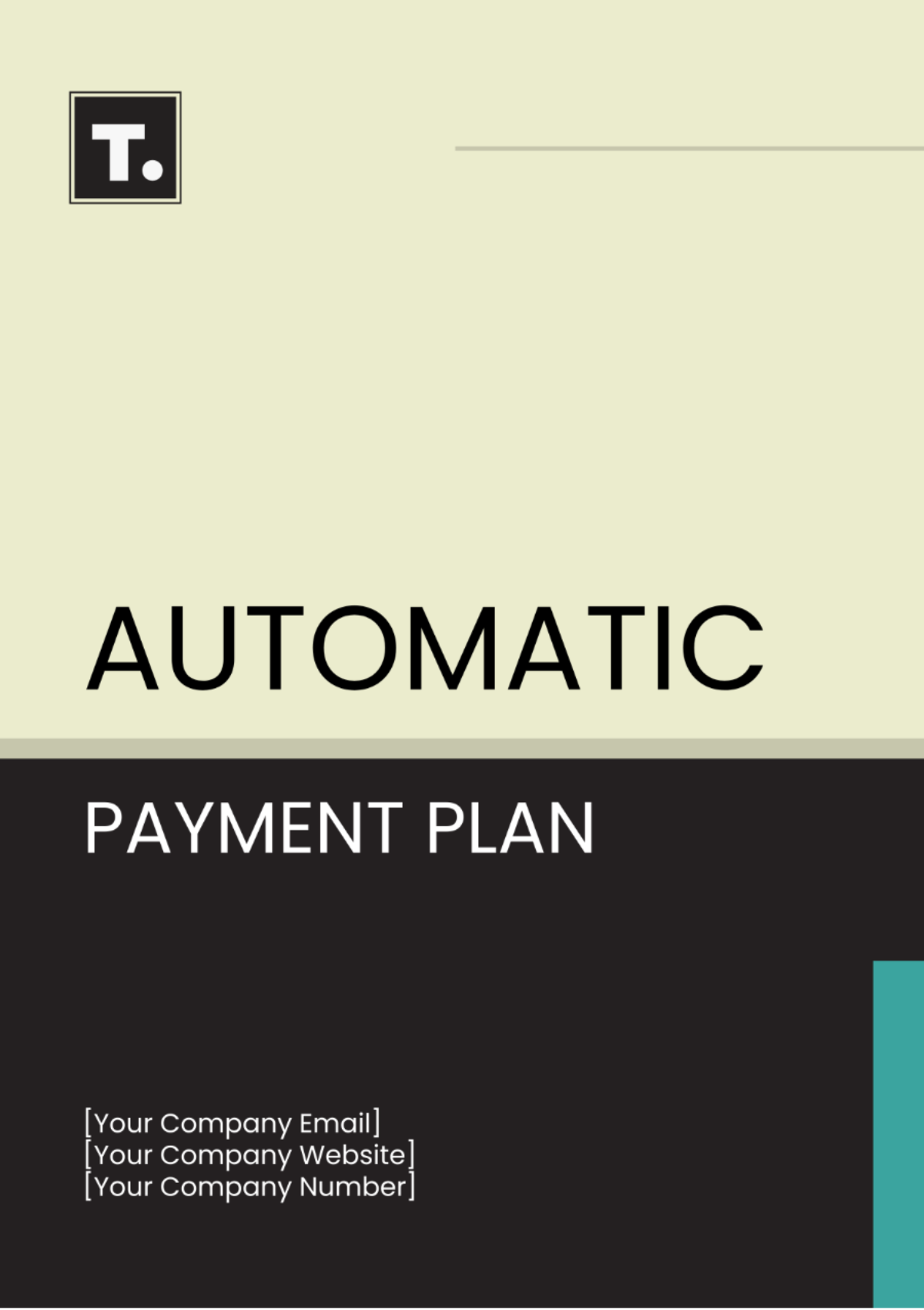 Automatic Payment Plan Template - Edit Online & Download