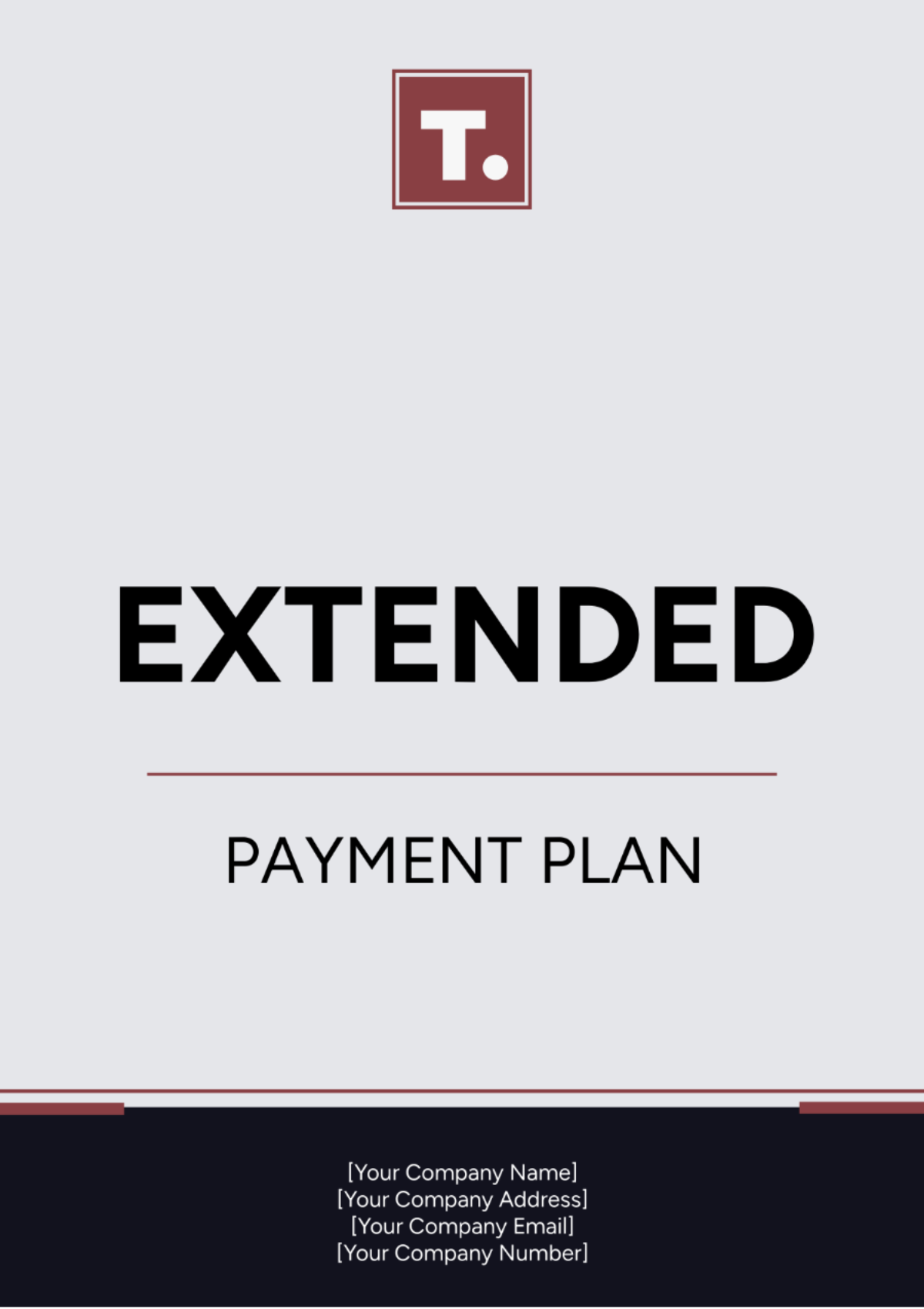 Extended Payment Plan Template - Edit Online & Download