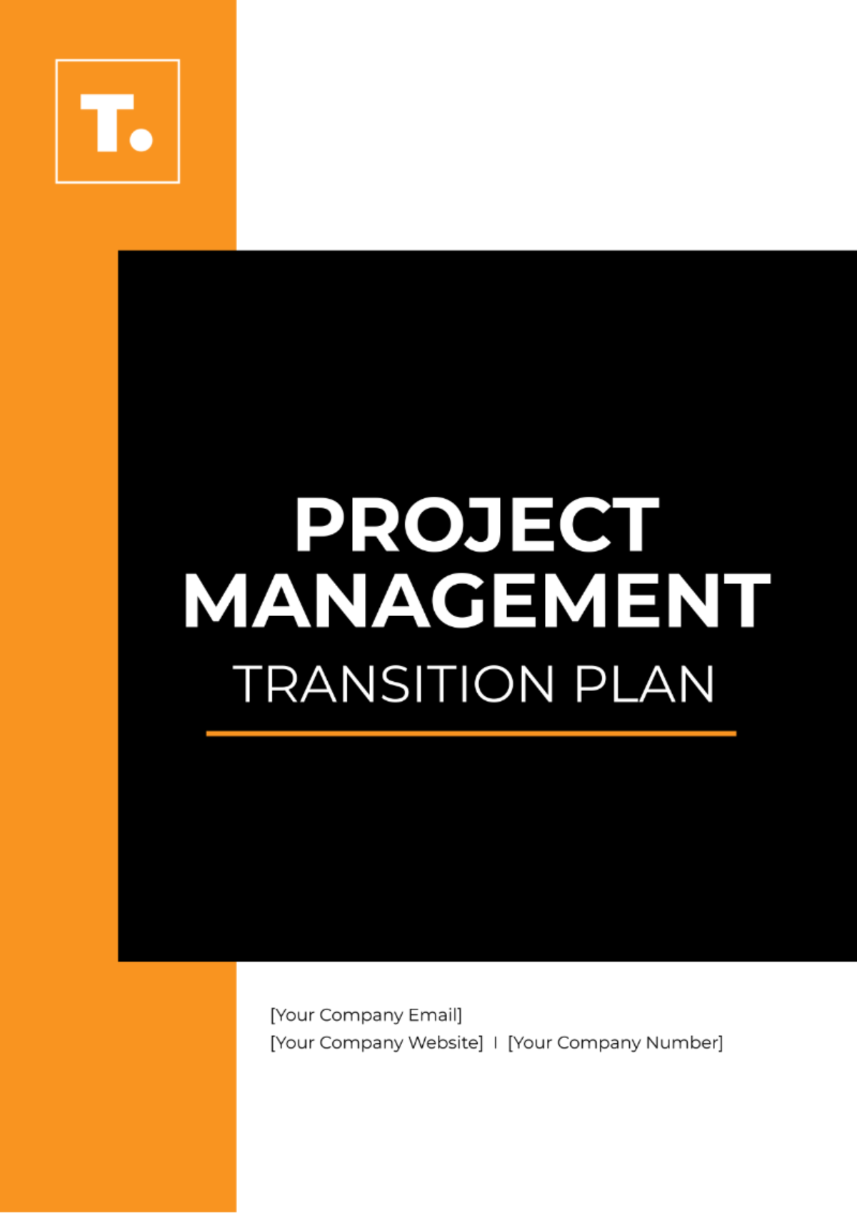 Project Management Transition Plan Template - Edit Online & Download