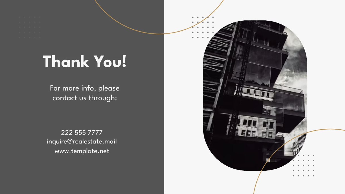 Free Real Estate Technology Trends Presentation Template to Edit Online