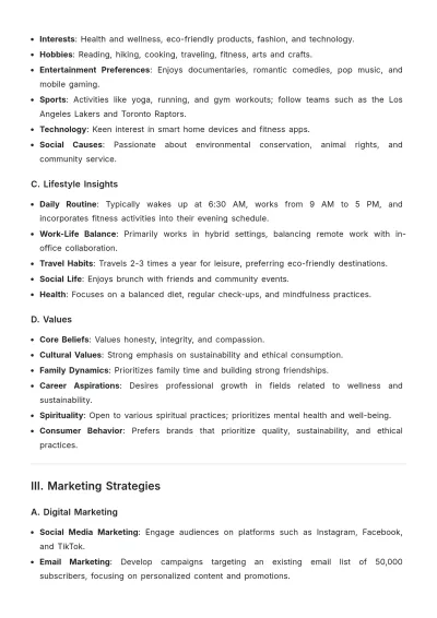 Free Marketing Campaign Design Execution Plan Template to Edit Online