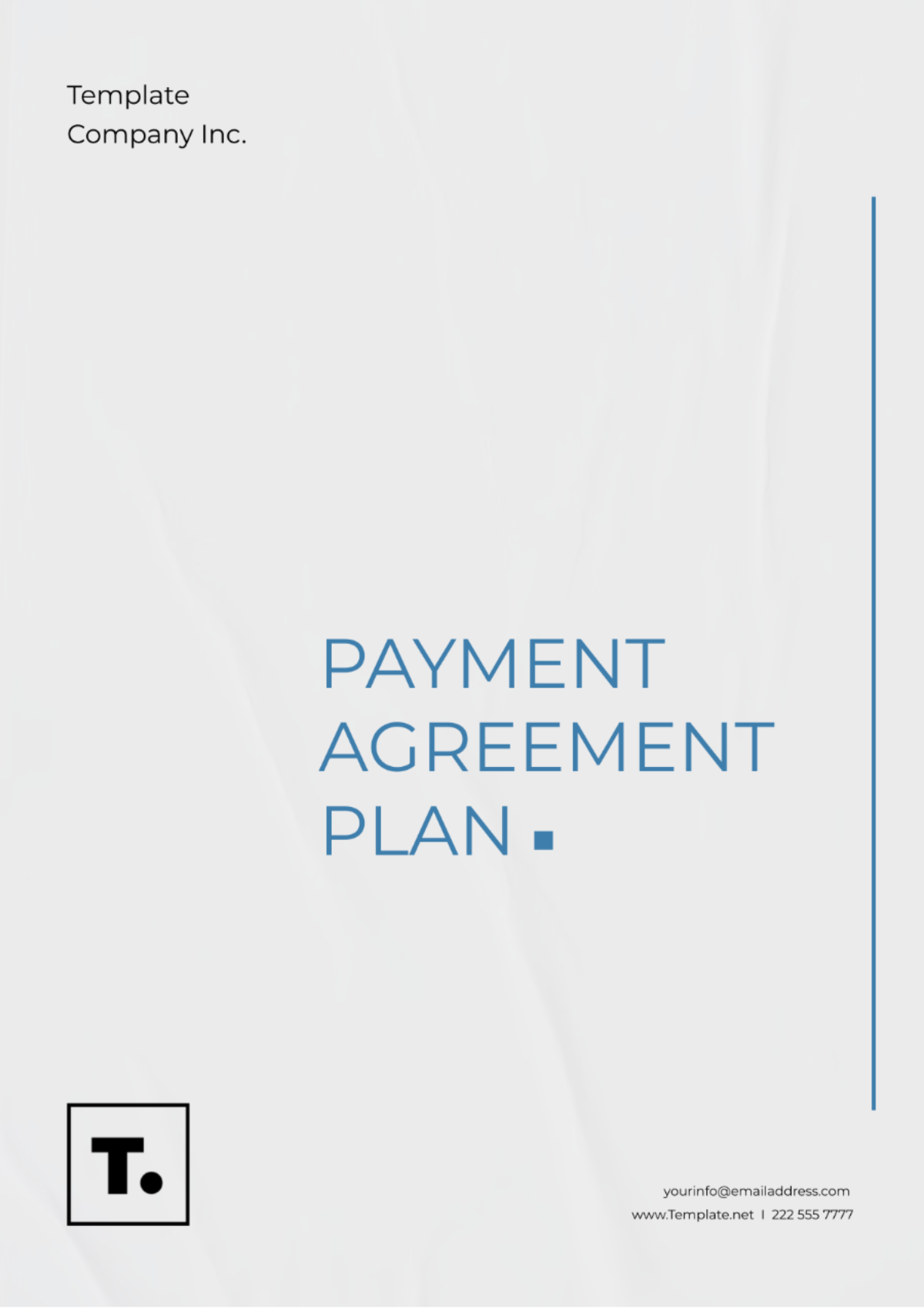 Free Payment Agreement Plan Template