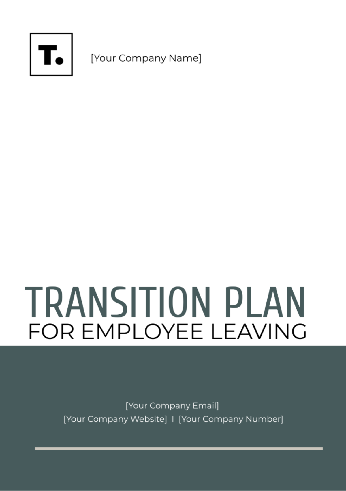 Free Employee Transition Plan Templates Editable And Printable