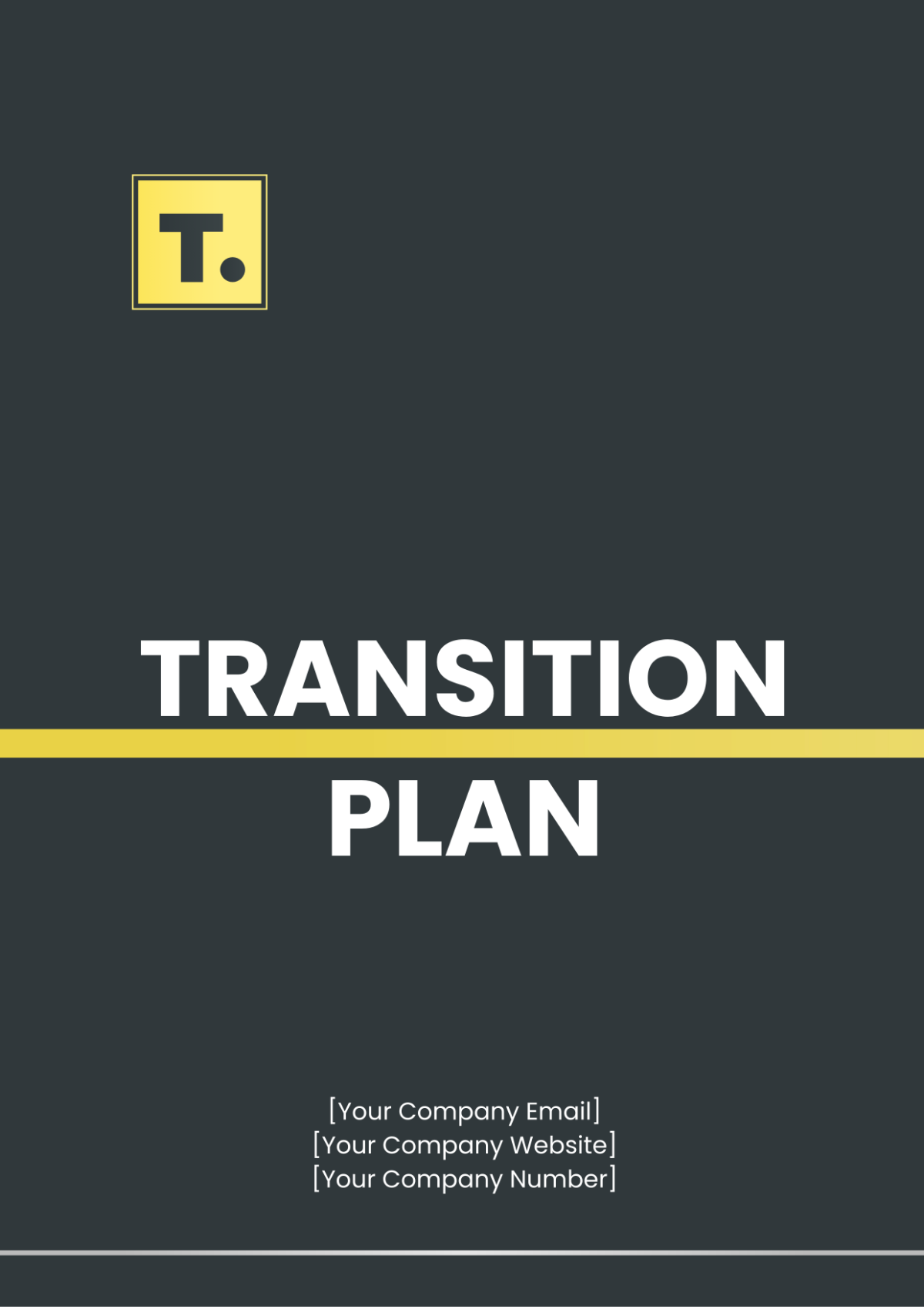 Transition Plan Template - Edit Online & Download