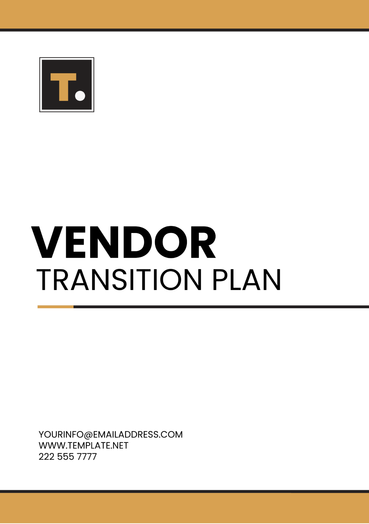 FREE Transition Plan Templates & Examples - Edit Online & Download ...