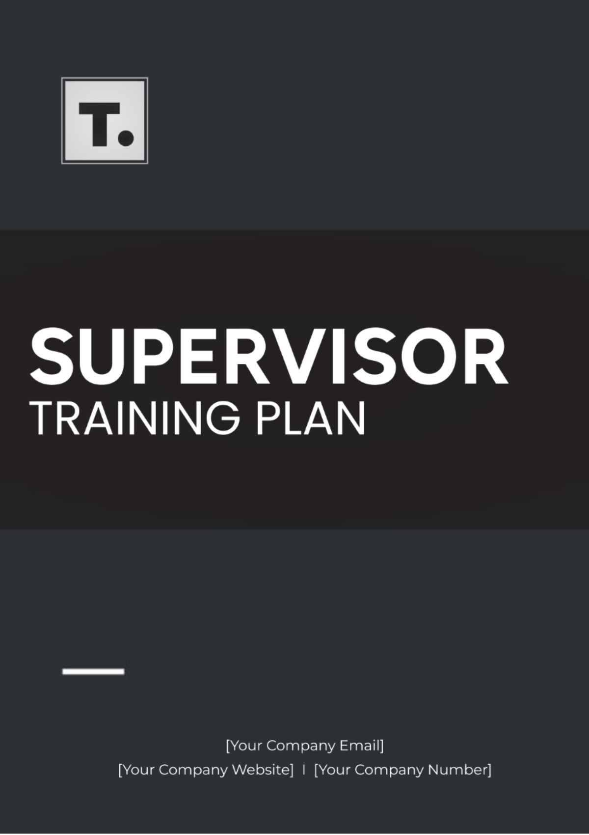 Supervisor Training Plan Template - Edit Online & Download