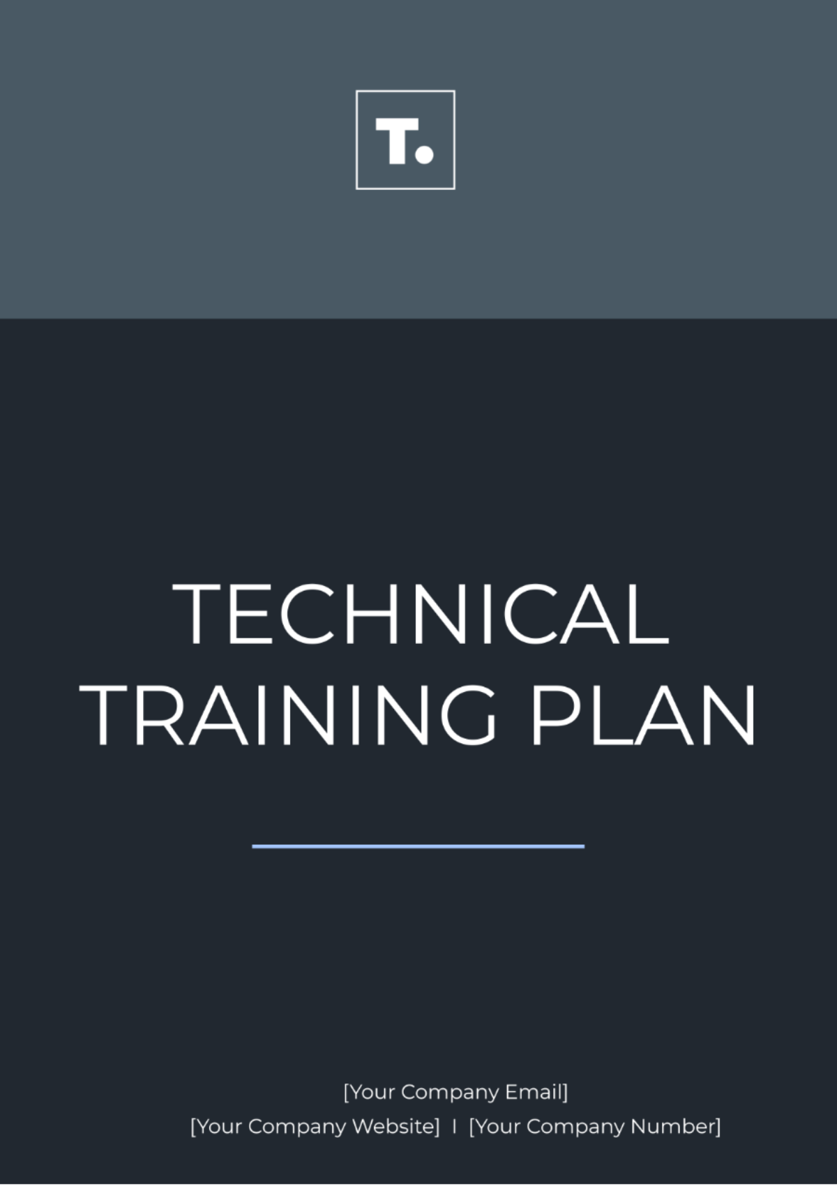 Technical Training Plan Template - Edit Online & Download