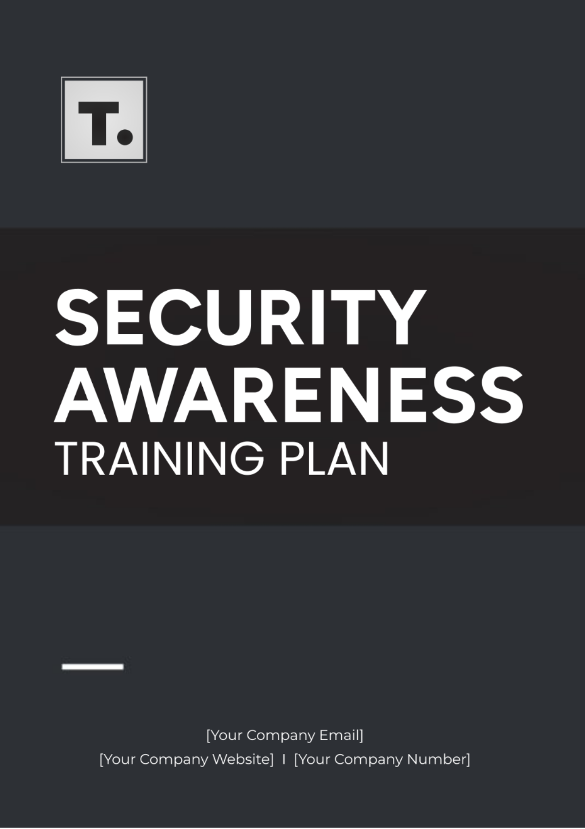 Security Awareness Training Plan Template - Edit Online & Download