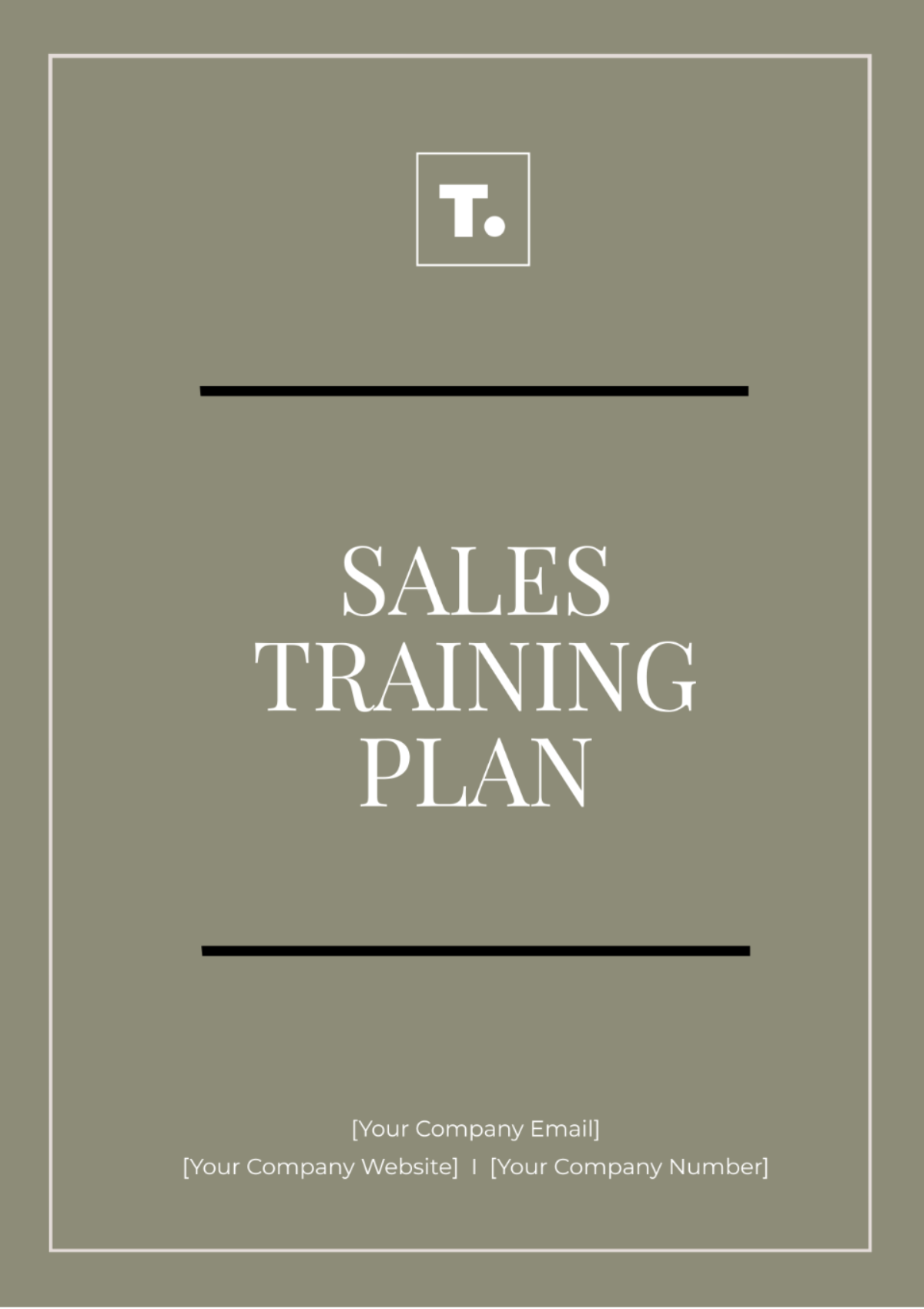 Sales Training Plan Template - Edit Online & Download