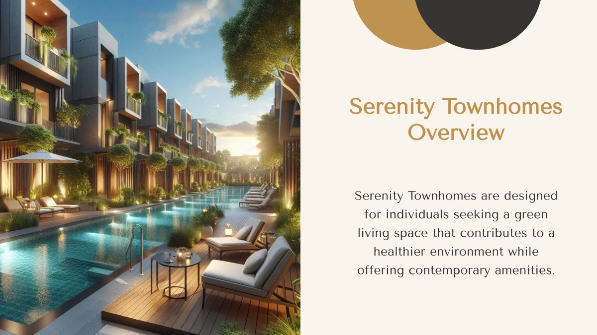 Free Eco-Friendly and Sustainable Properties Presentation Template to Edit Online