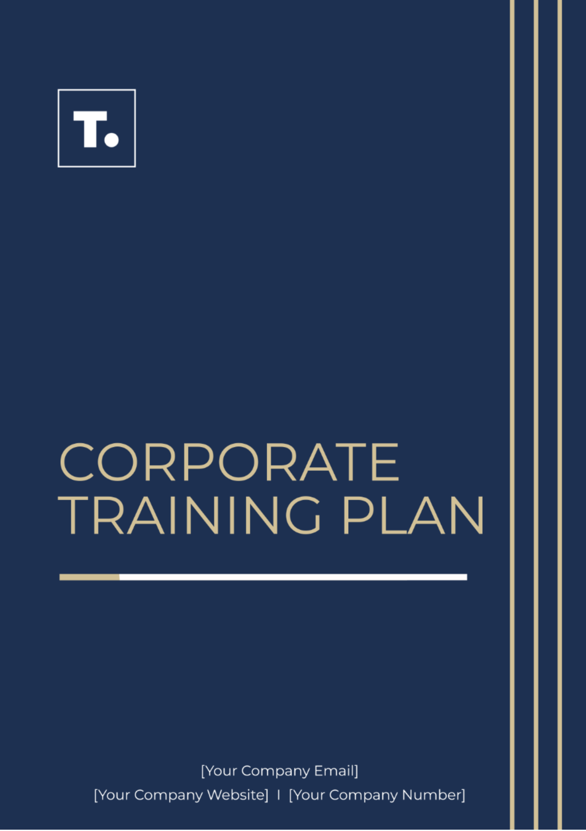 Corporate Training Plan Template - Edit Online & Download