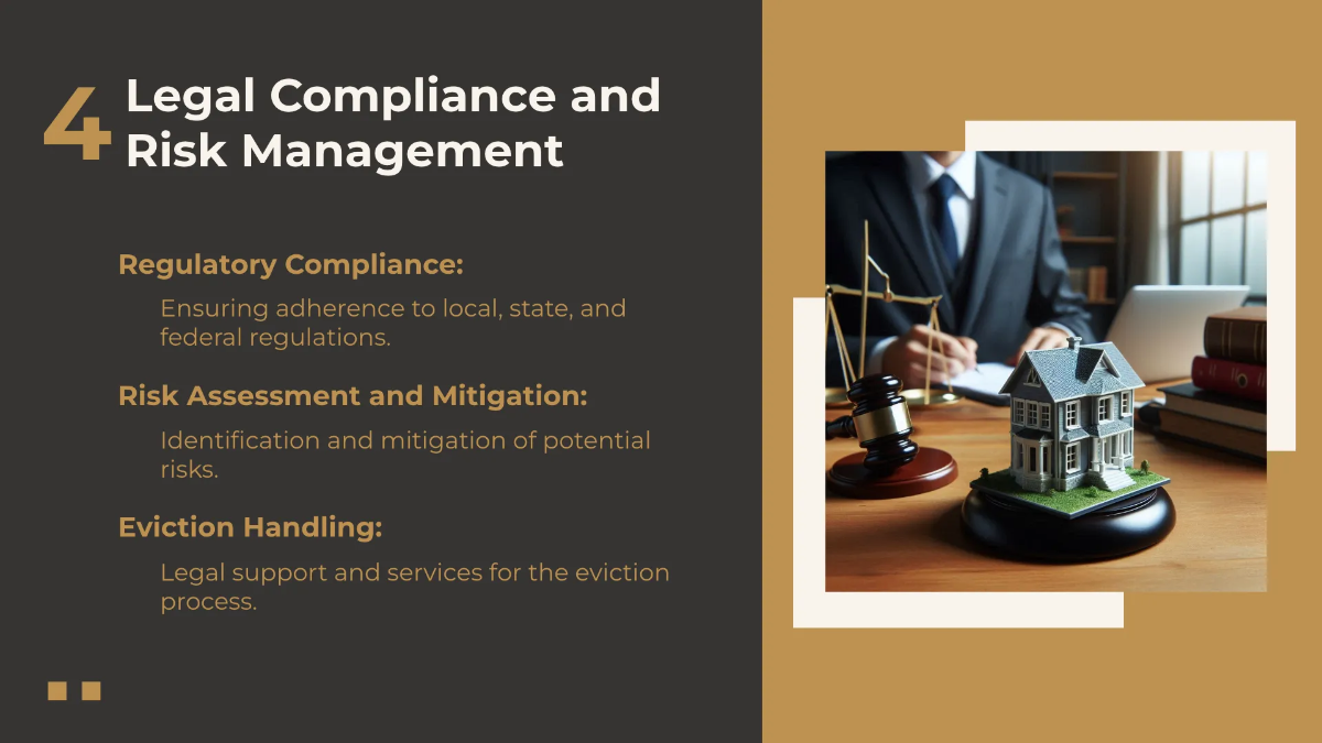 Free Property Management Services Overview Presentation Template to Edit Online