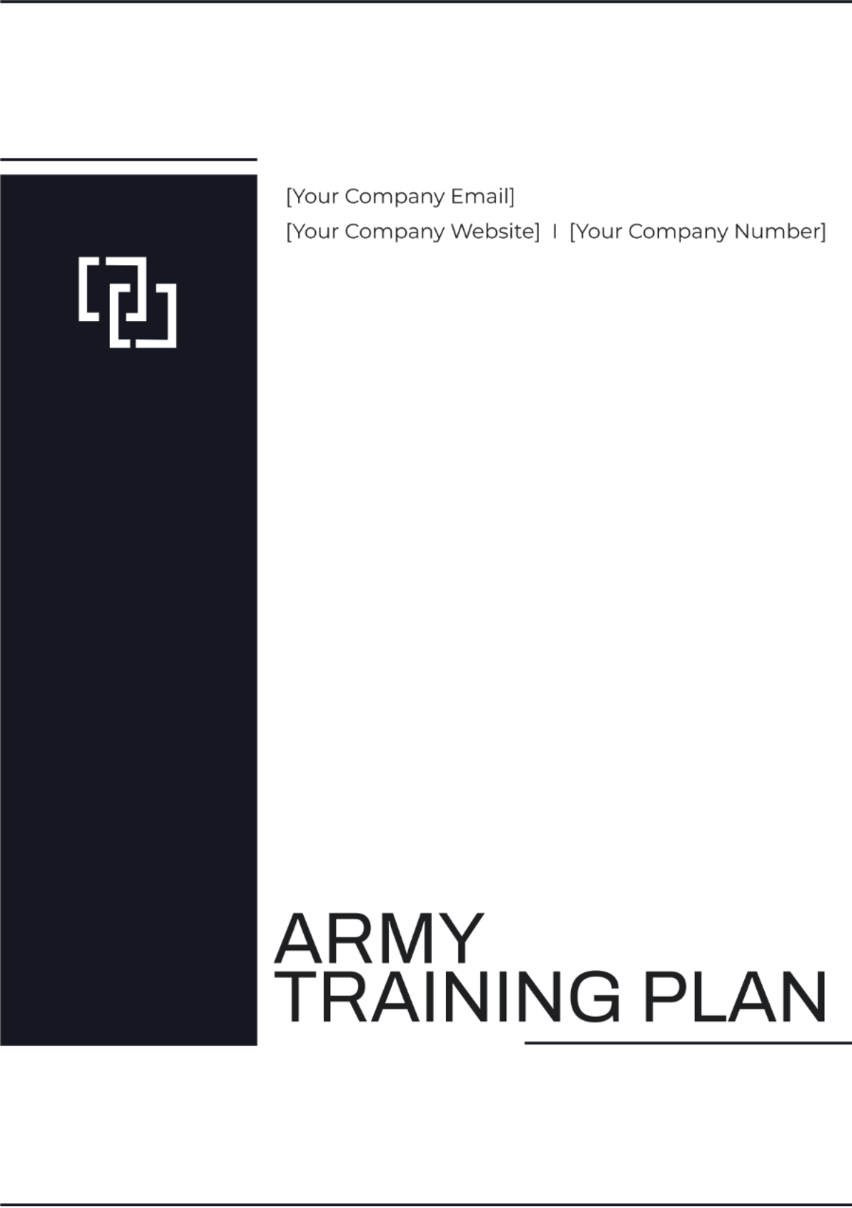 Free Army Training Plan Template - Edit Online & Download | Template.net