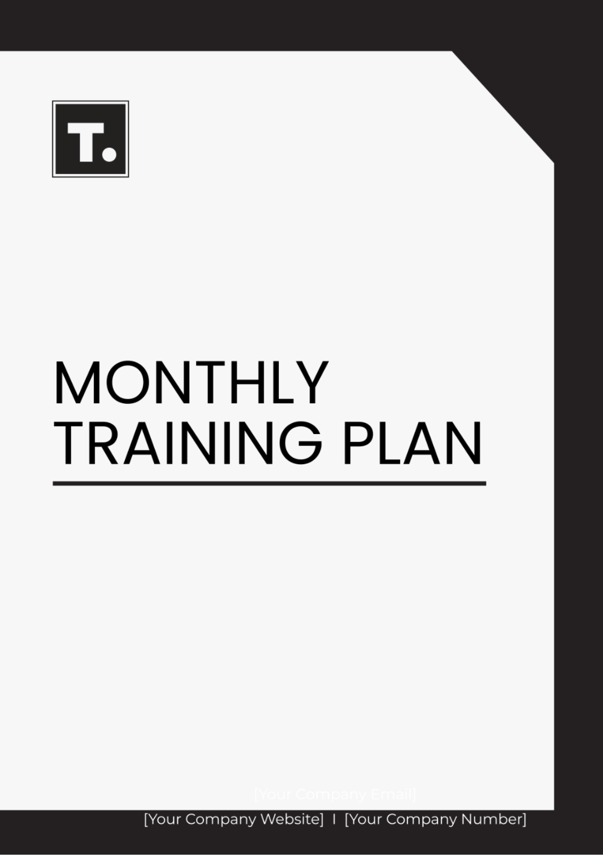 Monthly Training Plan Template - Edit Online & Download