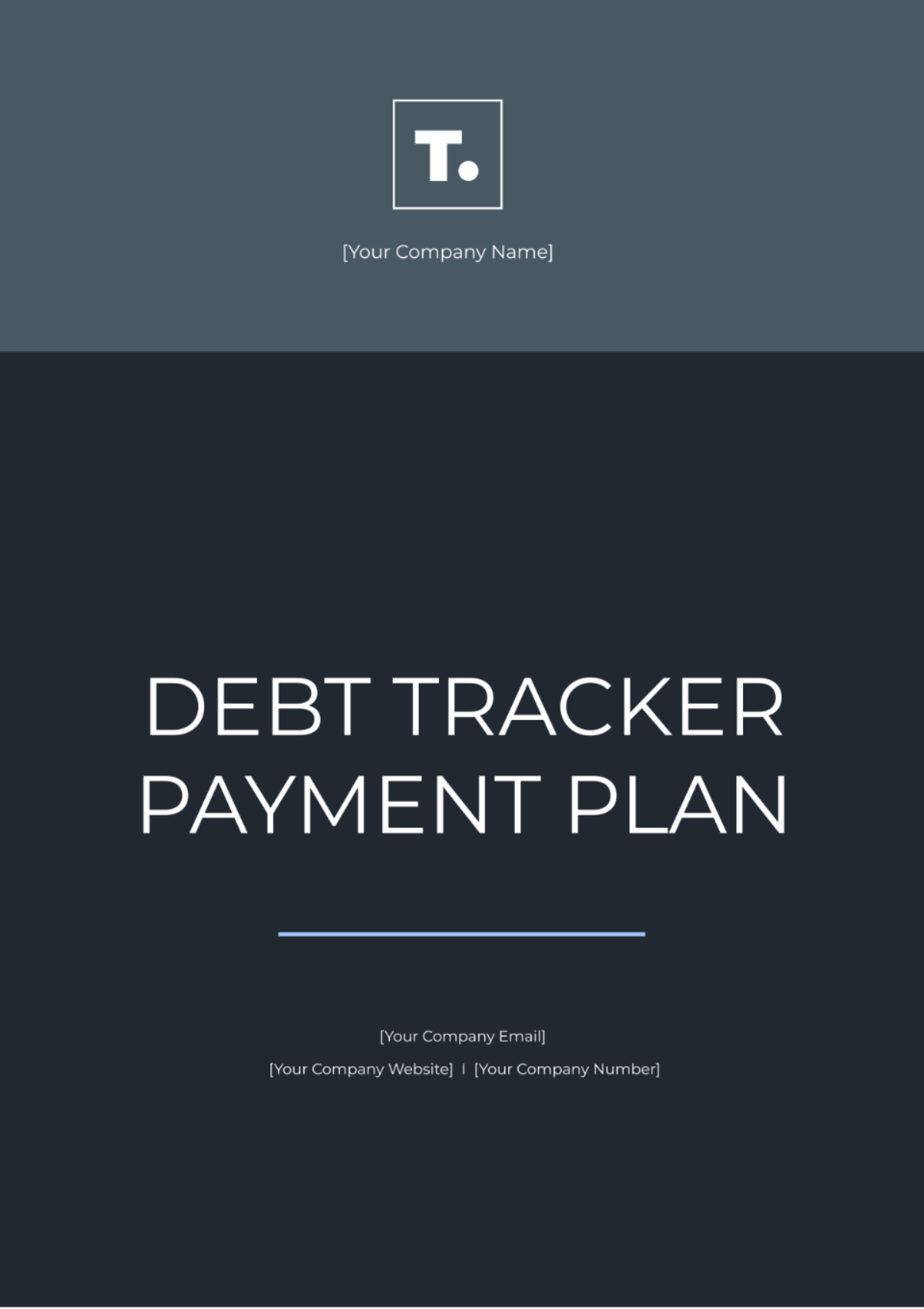 Debt Tracker Payment Plan Template - Edit Online & Download