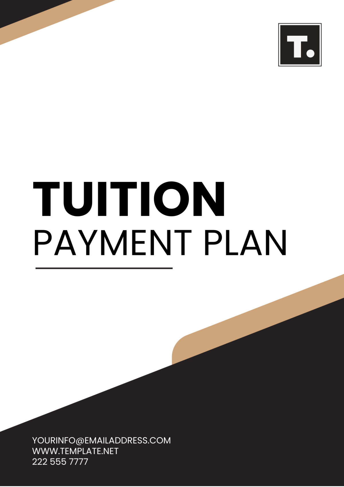 Free Tuition Payment Plan Template