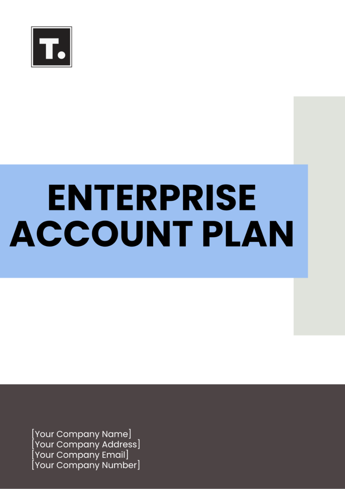 Enterprise Account Plan Template - Edit Online & Download