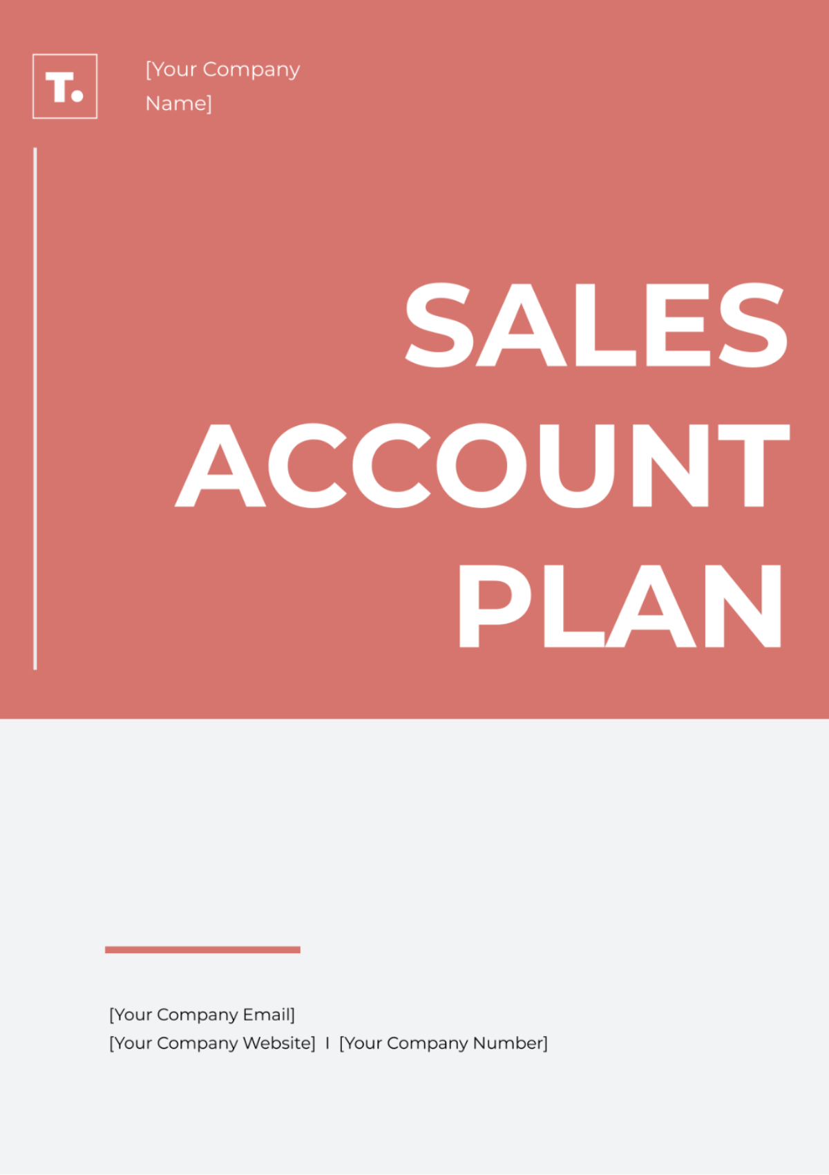 Sales Account Plan Template - Edit Online & Download