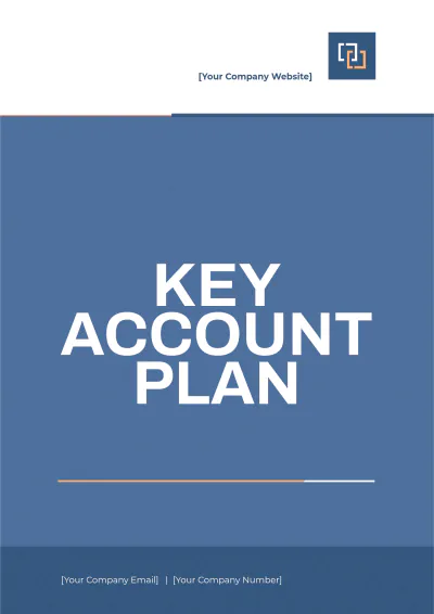 Free Key Account Plan Template to Edit Online