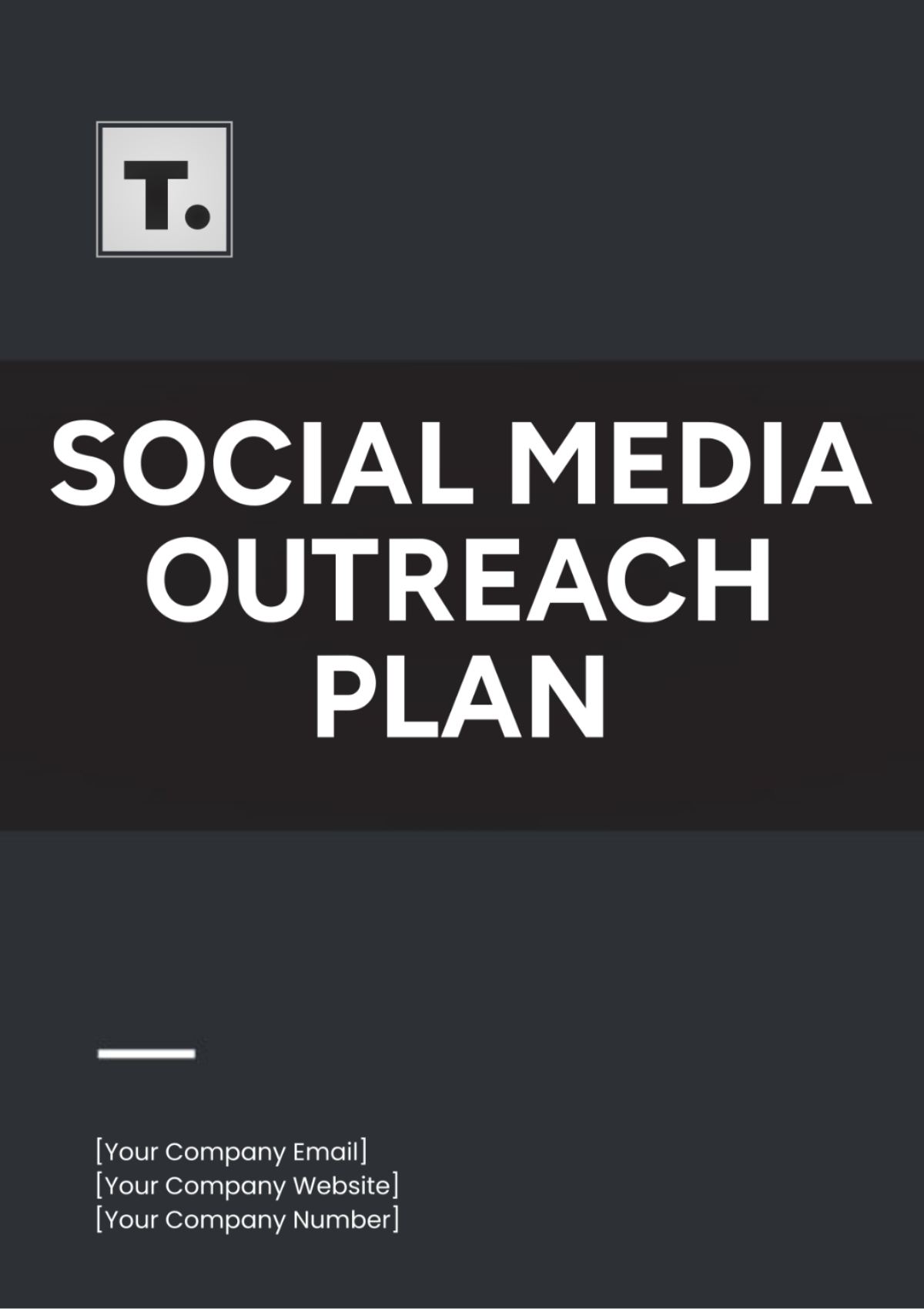 Social Media Outreach Plan Template - Edit Online & Download