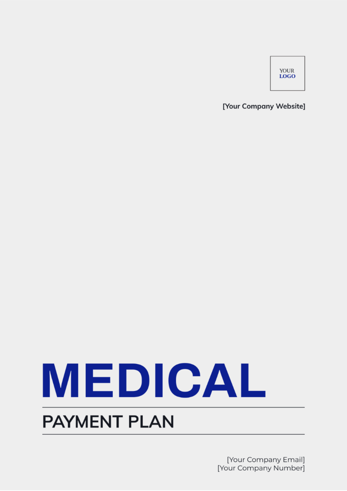 Medical Payment Plan Template - Edit Online & Download