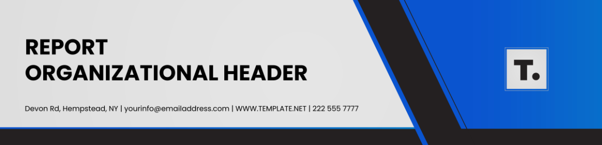 Report Organizational Header Template - Edit Online & Download