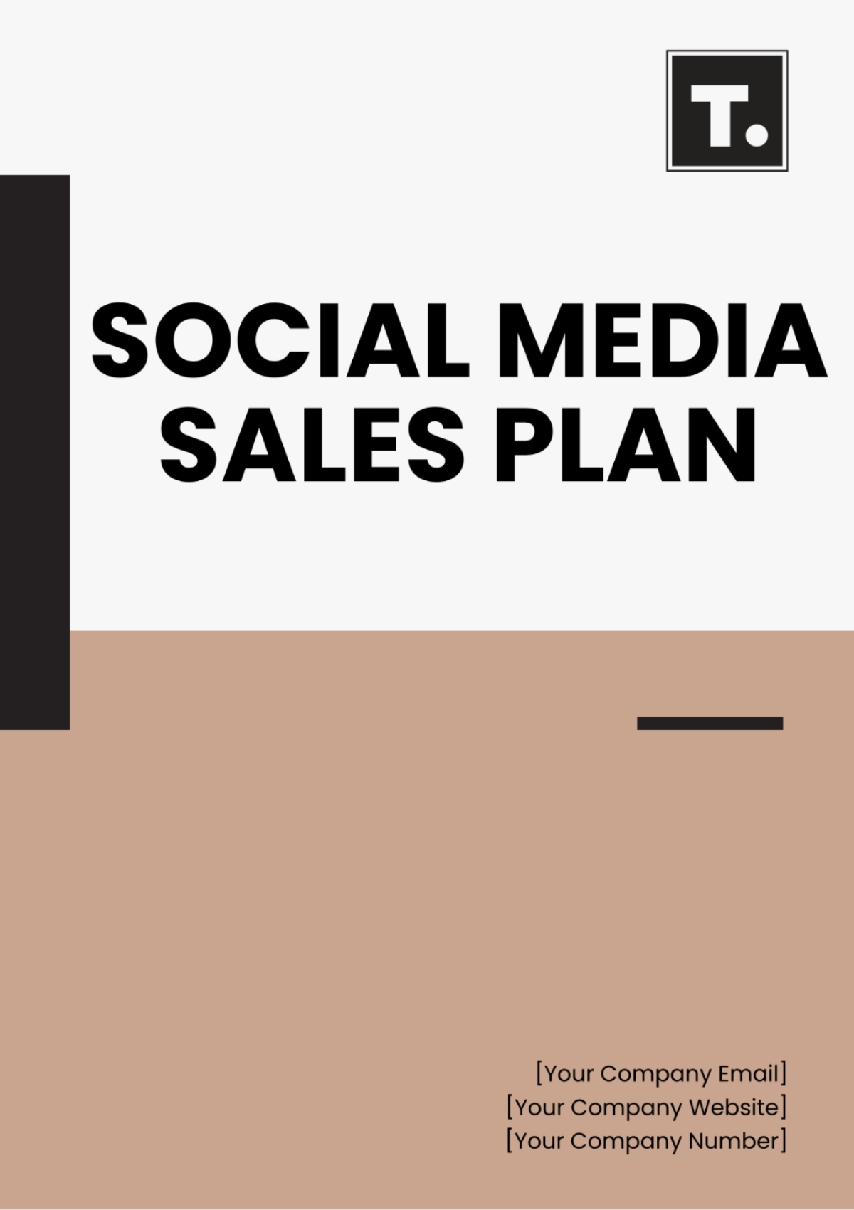 Social Media Sales Plan Template - Edit Online & Download